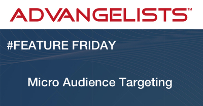#Feature Friday – Micro Audience Targeting – Advangelists Micro ...