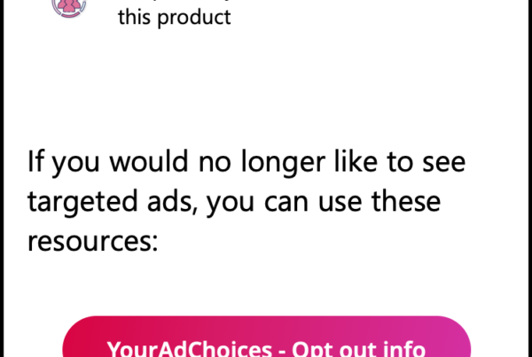 Why This Ad?